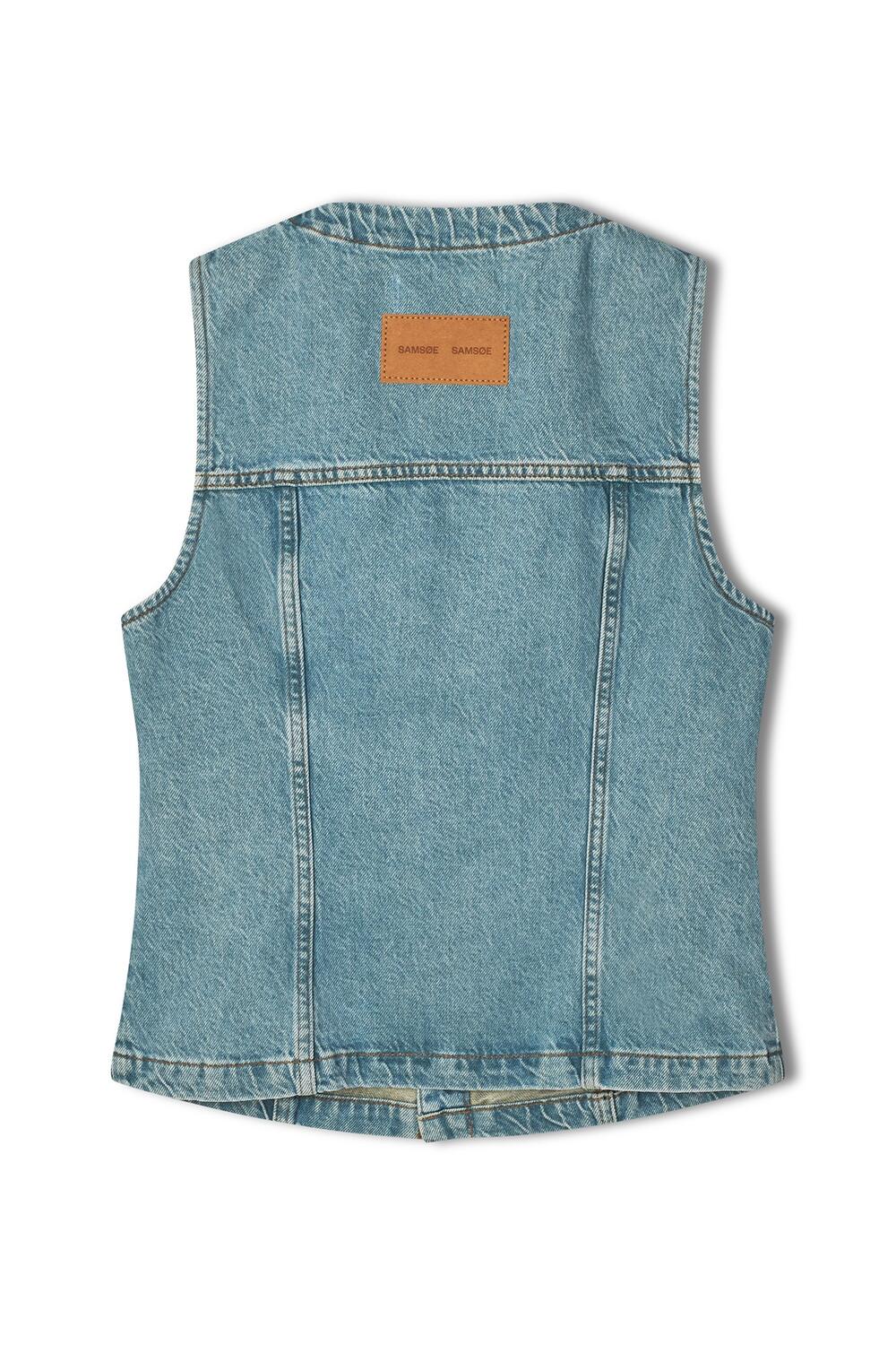 Sabeth denimvest - Caribbean Blue